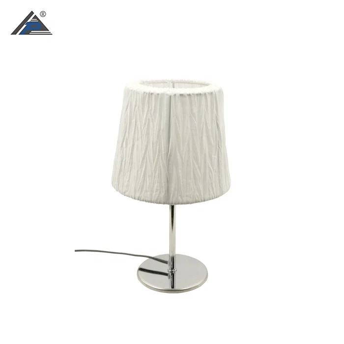 Modern Nordic Stylish Minimalist Light Bedside Fabric Shade Desk Table Lamp for Home Decoration