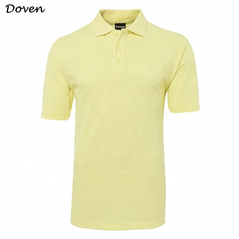 100 mercerized cotton golf shirts