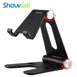 Adjustable Foldable Metal Stand Tablets Smartphones