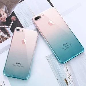 Ultra Thin Clear TPU Phone Cases iPhone