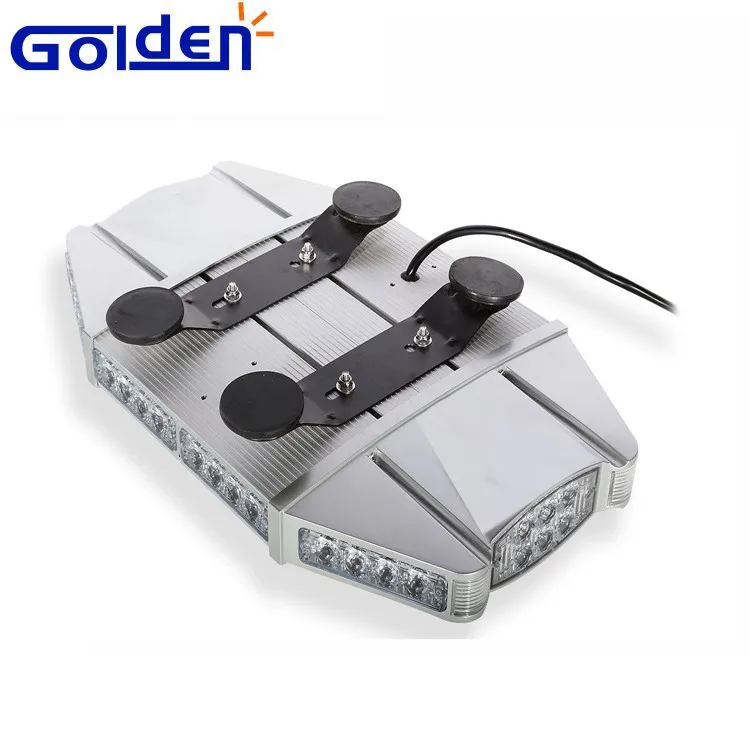 12v 240 3 Watt Low Profile Car Roof Top Amber Emergency Mini