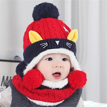 toddler hat and scarf