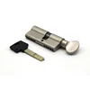 High security euro profile interactive cylinder 90mm one side knob one side key lock cylinder
