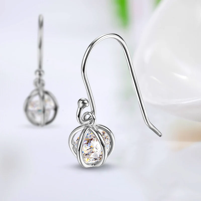 Single White Cz Stone Bird Cage Hoop Earrings Designs Jewelry With Wire Drop Product On Alibaba Single White Cz Stone Bird Cage Hoop Earrings Designs Jewelry With Wire Drop Product On Alibaba