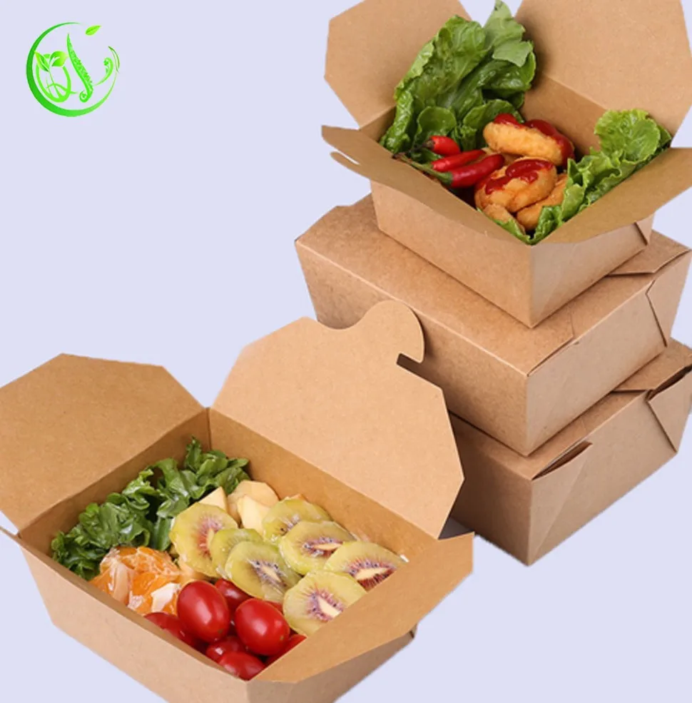 Disposable Take Away Kraft Paper Salad Bowl Food Container Buy Disposable Bowls And Lids,Paper