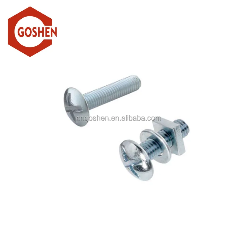 
ansi b-18.6.3 cross recessed round head machine screw 