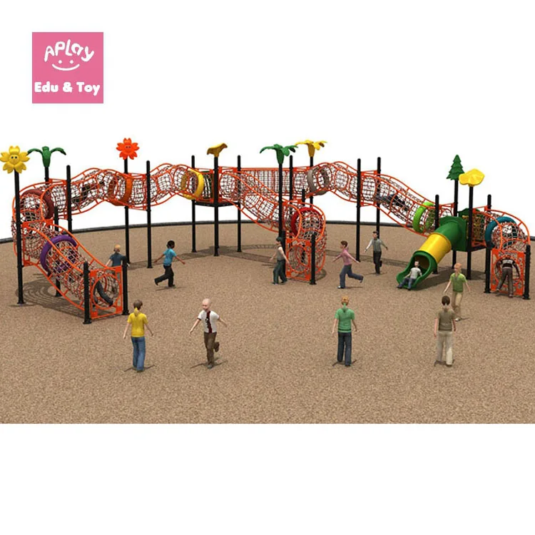 Outdoor climbers and slides for kids park entertainment playing games fitness structure outsdie