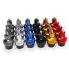 Professional machinery processing factory custom precision color oxidation tire core shaft decoration screw CNC turning