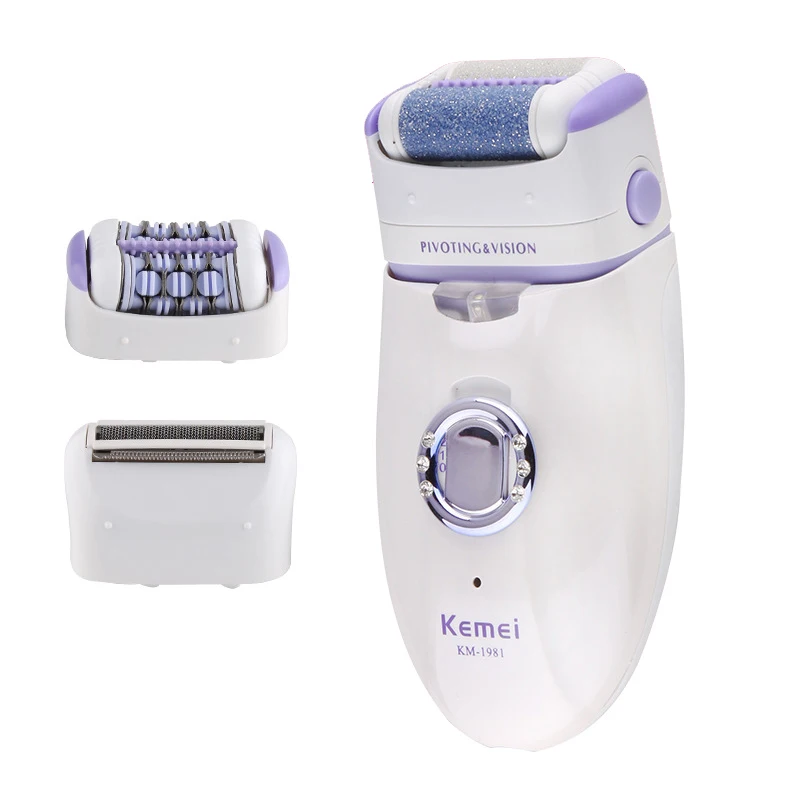 

Beauty Personal Care Machine Kemei KM-1981 Electric Epilator Hair Removal as Seen on TV Wholesale, Red