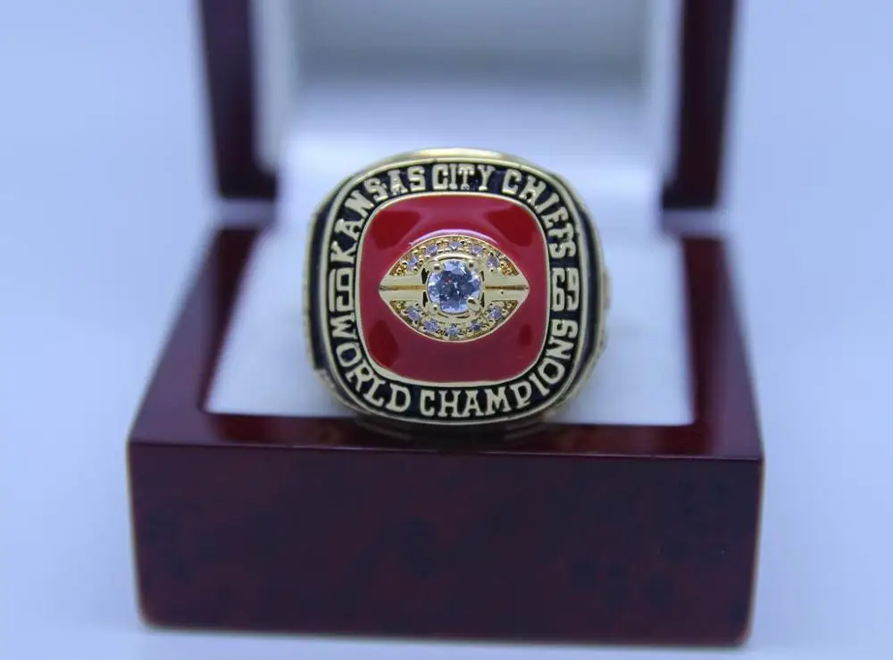 American Size 10 Kansas City Chiefs World men's Champion Ring / Manufacturer High Quality Rings