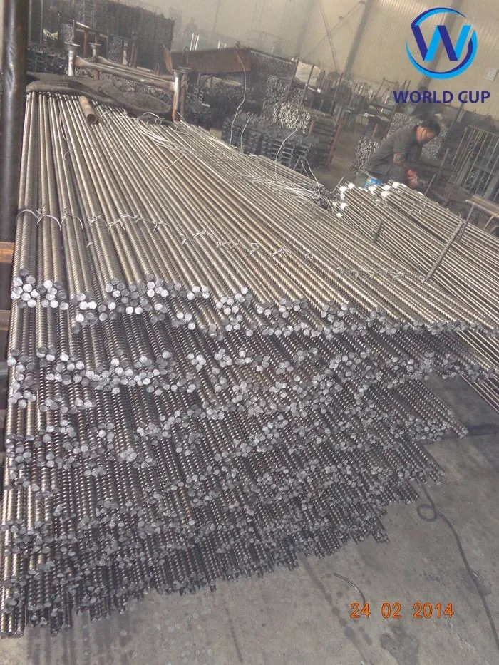 Wrk Self Color 17mm Formwork Tie Rod For Construction Concrete Wall