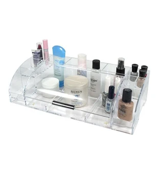 Acrylic Cosmetic Organizers For Bathroom Or Vanity Countertop