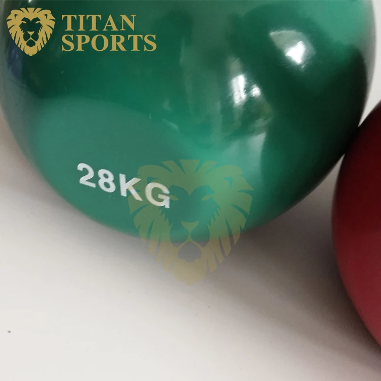Gym Use Vinyl Dipped Cast Iron Kettlebells