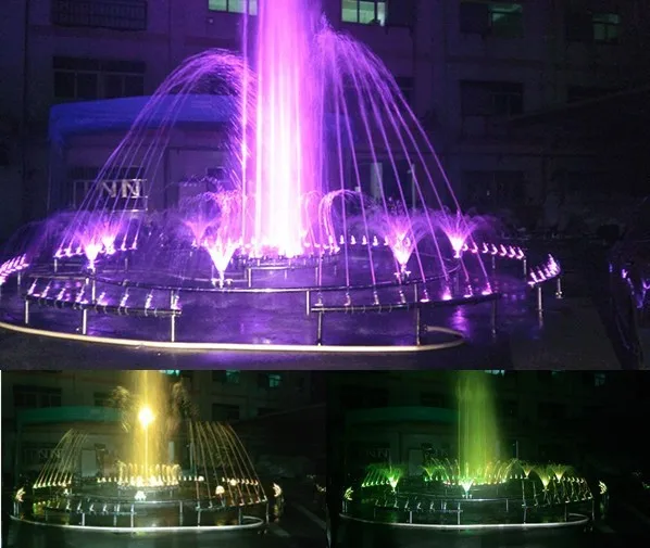 Decorative Floating Pool Water Fountain Led Garden Fountains For Sale