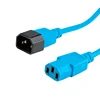 C13 to C14 IEC Power Cords Blue Color Monitor Power Cable