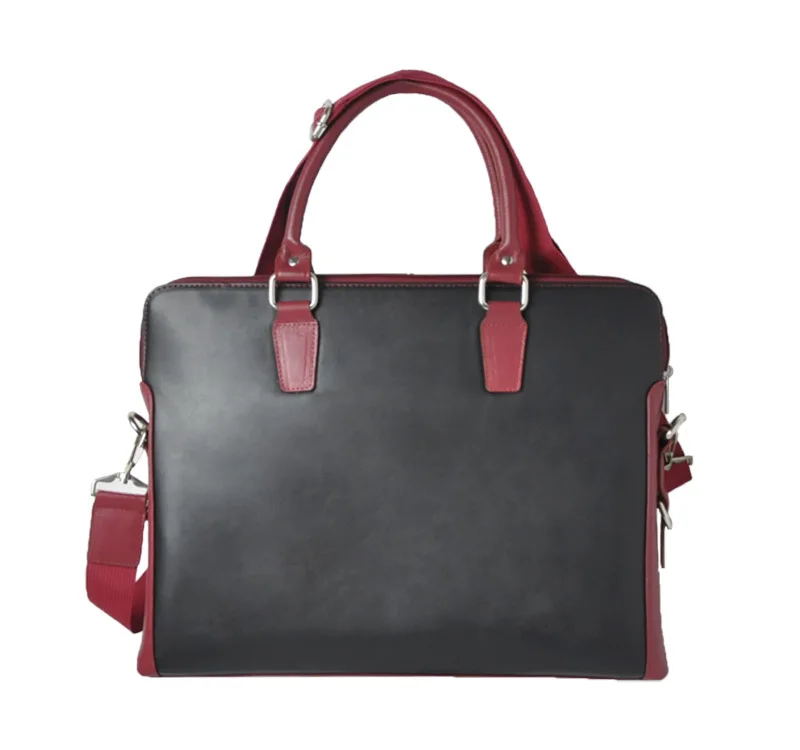 Kid Custom High Quality Luxurious Genuine Leather Business Bag