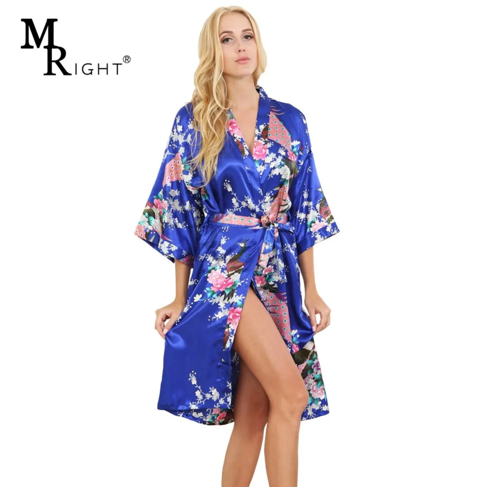 Flower Girl Satin Robe Junior Bridesmaid Satin Robe,Kids Silk Kimono