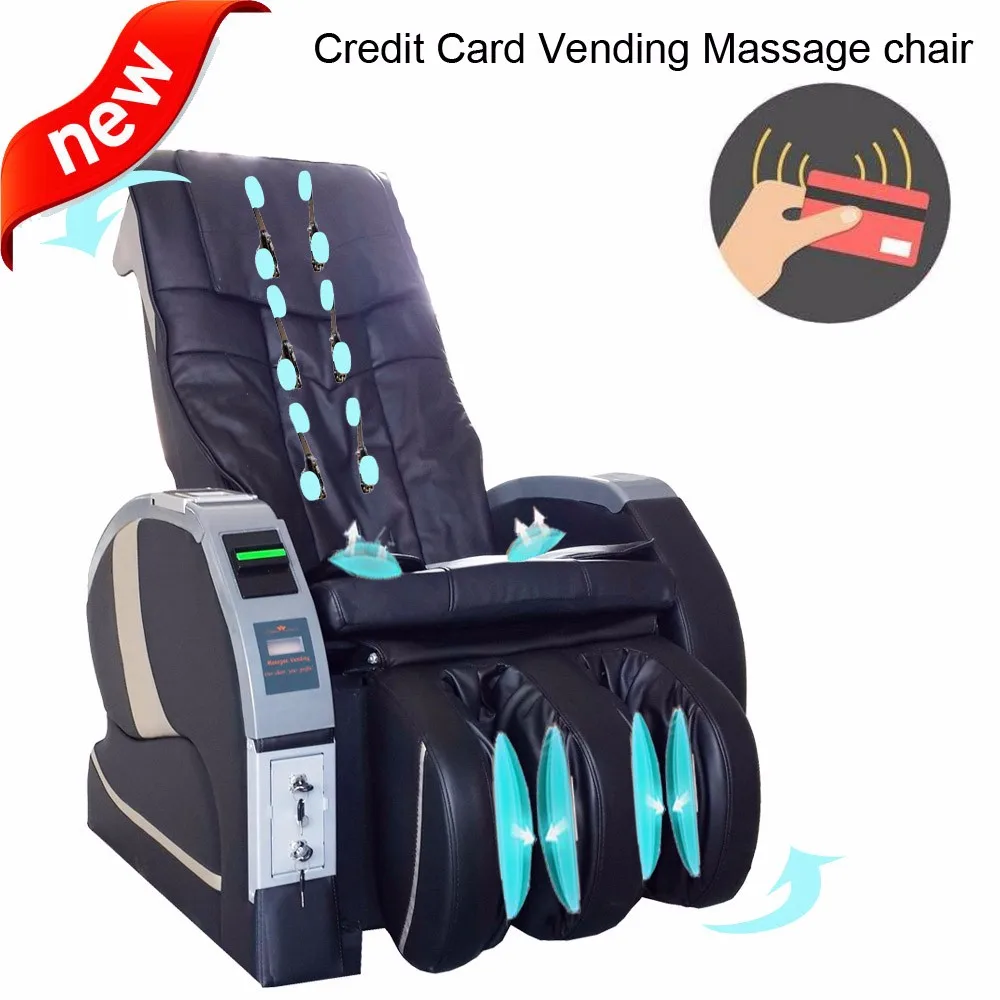 massage chair credit card validator