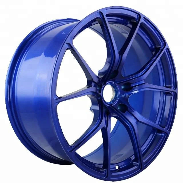 19x9,5 дюймов сплав наивысшего качества пользовательские новый дизайн Алюминиевый сплав колеса для автомобиля rotiform сплава колеса синий