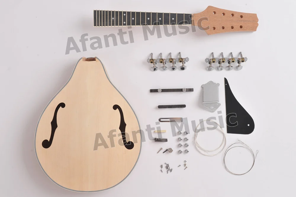 Afanti Music Spruce Top A Diy Mandolin Kit (amb800ks) Buy Mandolin