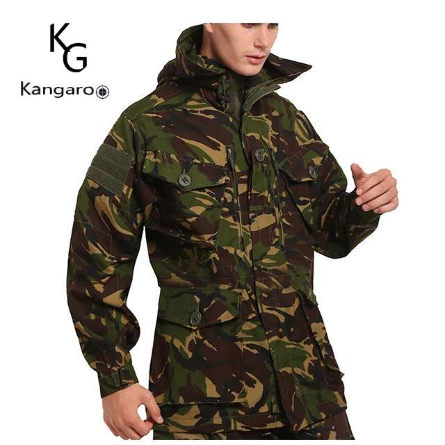 
British Army Version S95 Jungle Camo Windbreaker Jacket M65 Military Jacket Tactical 