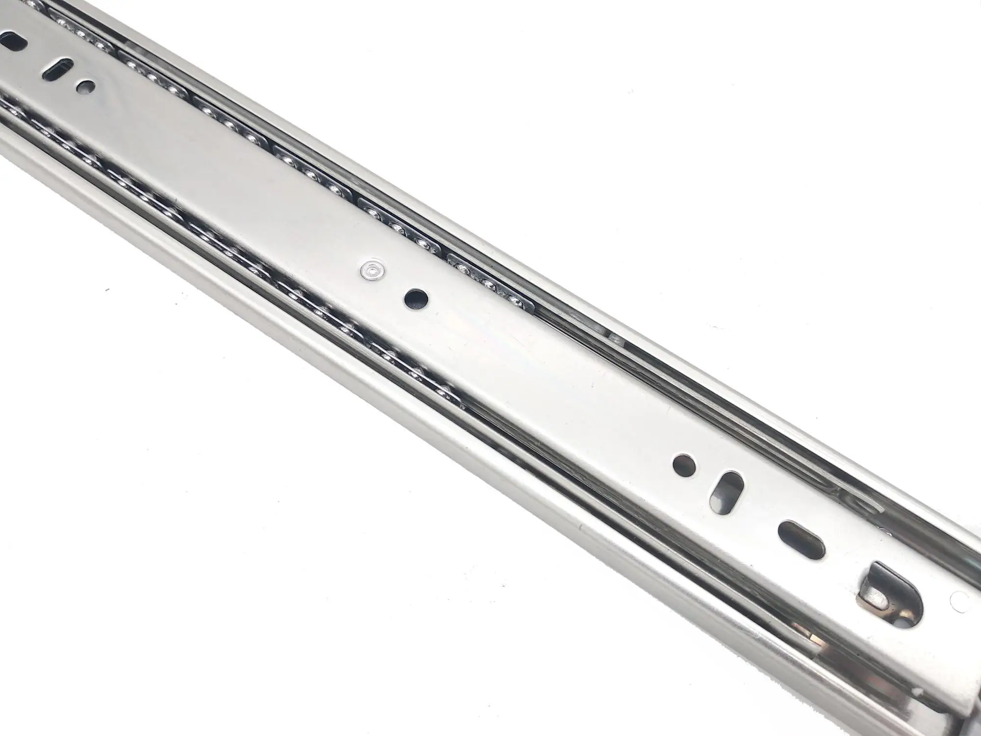 45mm buffer metal auto close ball bearing drawer slides rail