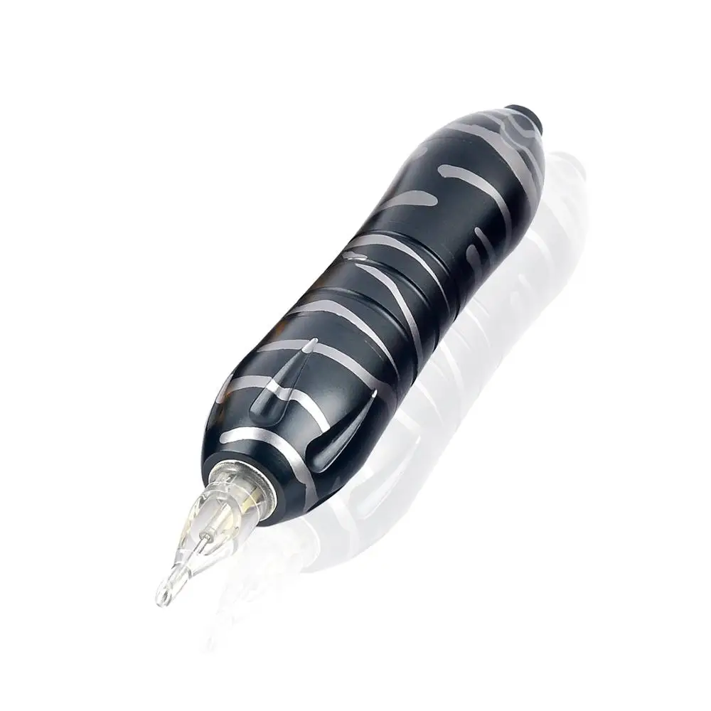

Newest design long tattoo cartridge pen for needle cartridge, Gray;red and yellow