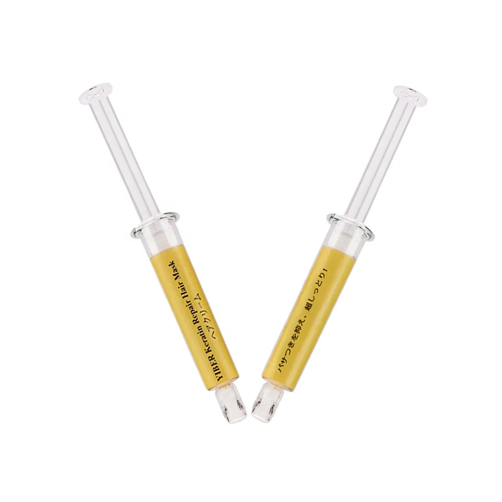 

2pcs Hair Mask Conditioner Moisturizing keratin Repair dry damaged Injection Needle High-speed Replenishment Hair Maintenance