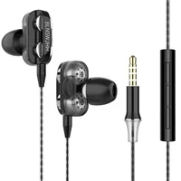 

Original 3.5mm X3 Dual Driver Super Bass Earphone Stereo Earbuds with Micrpphone