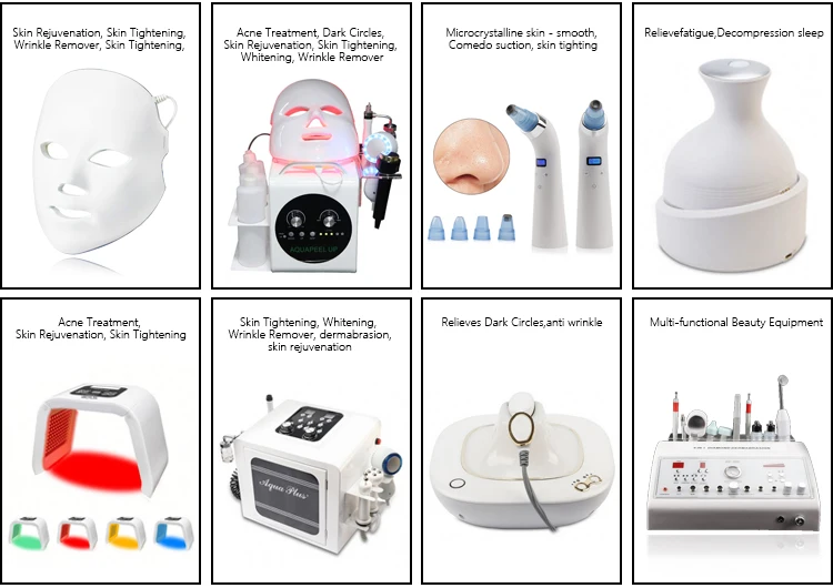 Professional portable beauty table facial ion vapour steamer