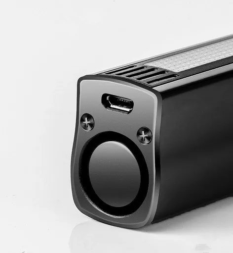 
2019 new outdoor camping light safety lady self defense portable led flashlight powerbank personal sound alarm for lady 