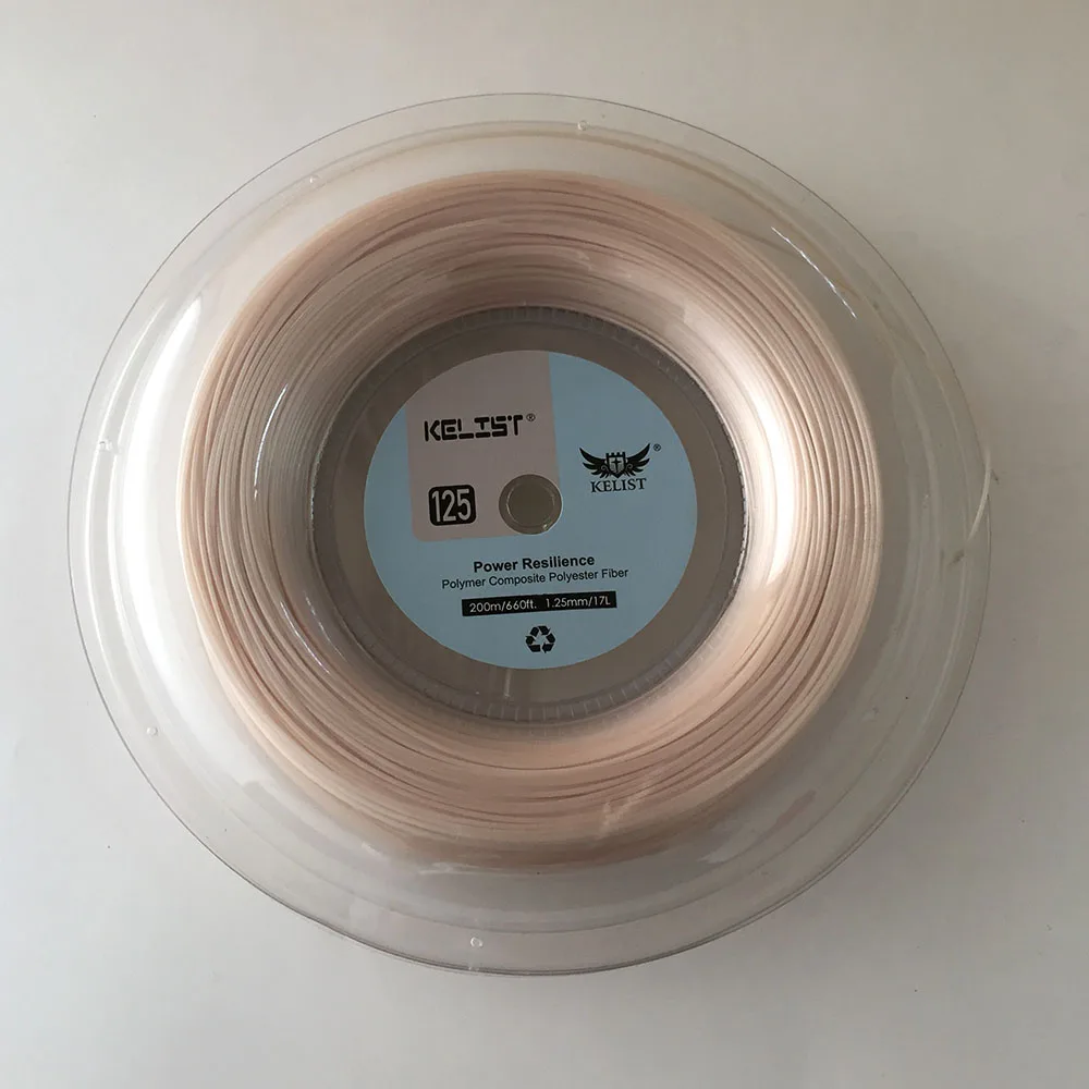Best Polyester Tennis String 1.25mm/17 Gauge 200m/660FT Length High Power & Control Durable Universal Fit for Cheap Wholesale