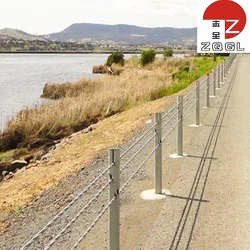 steel wire rope barrier