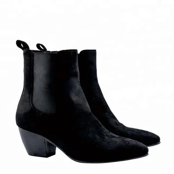 sheepskin lined leather ankle boots