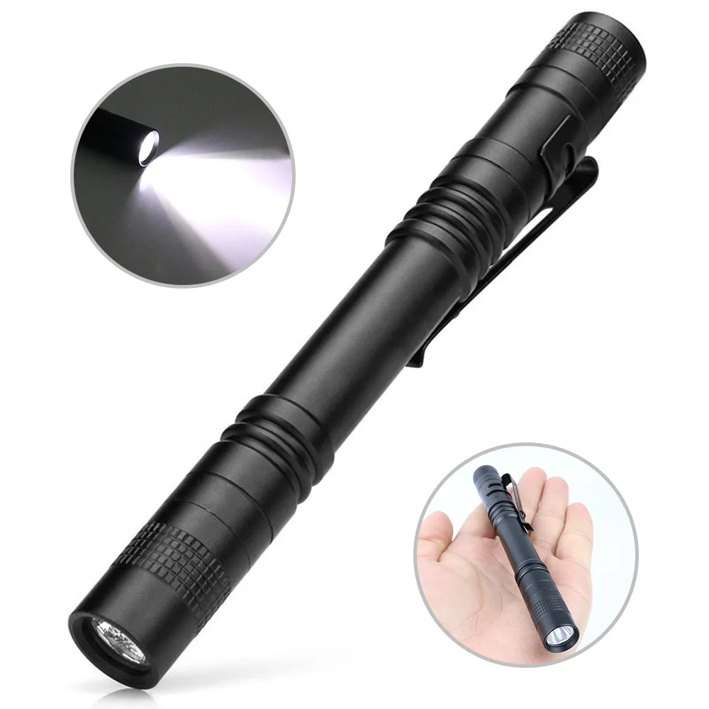 120 lumens torch led aaa battery aluminum alloy mini lampe de poche led manufacture