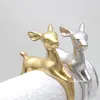 new design ladies finger ring fashion women metal gold deer ring
