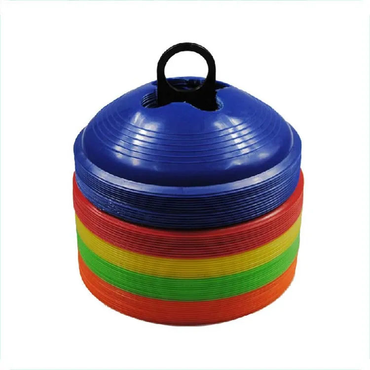 

Hot sale Colorful flower soccer training marker disc cones set with good price