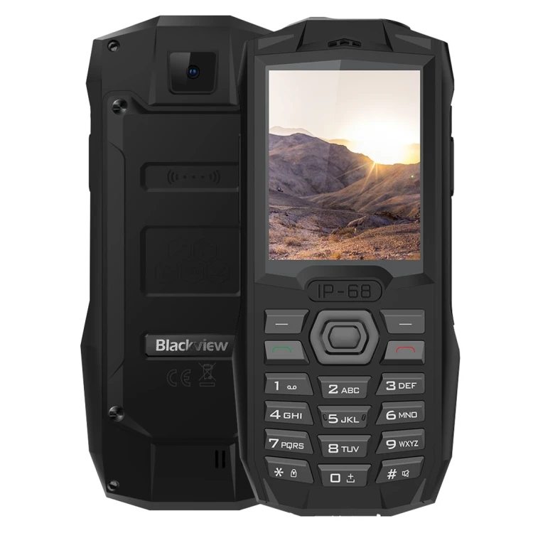 

Blackview BV1000 Rugged Phone IP68 Waterproof 3000mAh Battery 2.4 inch 2G Dual sim gsm mobile phone