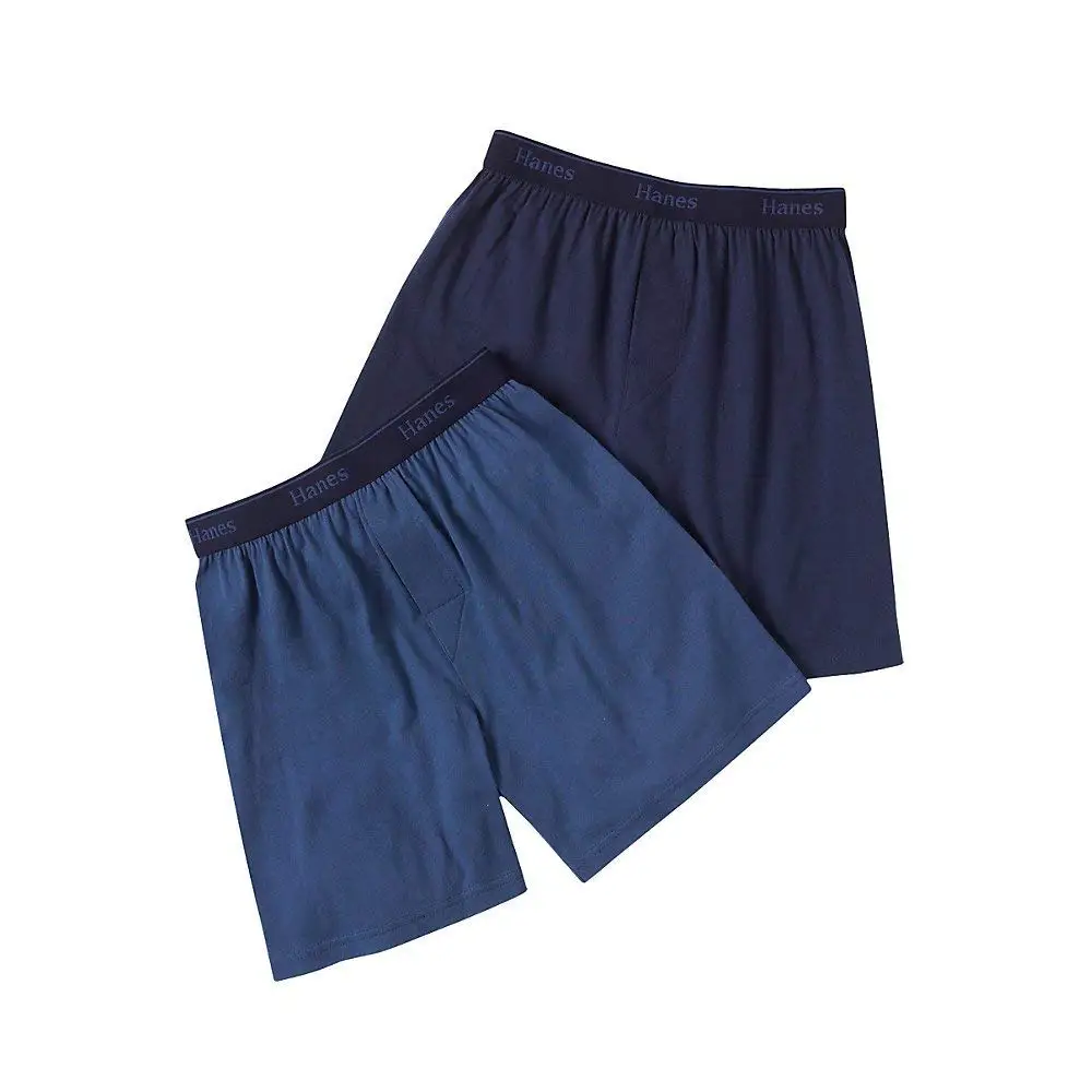 Hanes Big Men's 2 Pack Knit Shorts : Hanes Men S Jersey Knit Cotton ...