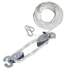 400 LBS Home Using, Fishing Using, Camping Using Capacity Rope Hoist Pulley Wheel Block & Tackle Puller Engine