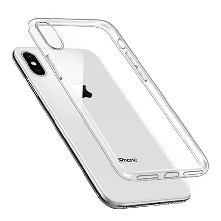 Hot Selling Flexible Transparent Clear TPU Phone Case for iPhone X, for iPhone X Case