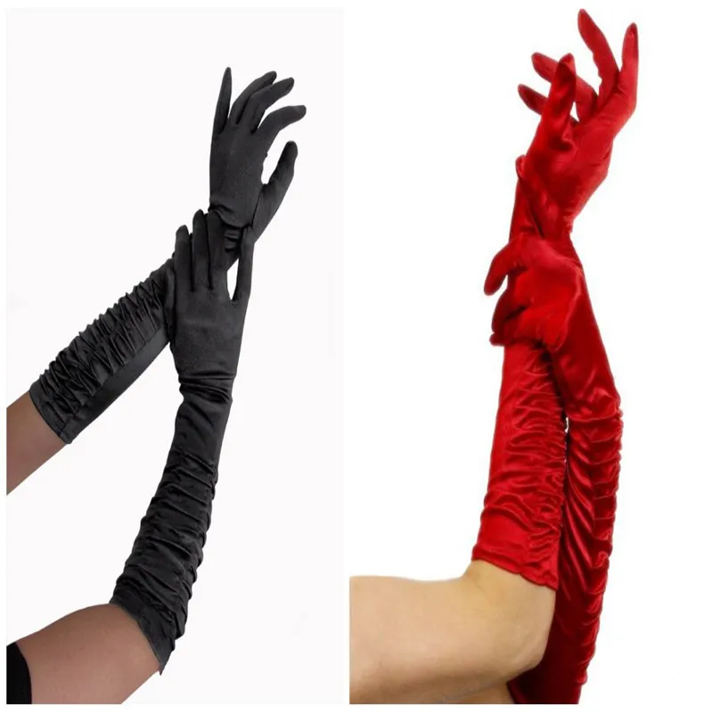 elegant long gloves