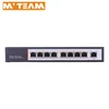 MVTEAM CCTV products 802.AT 8 port 10/100Mbps poe network switch