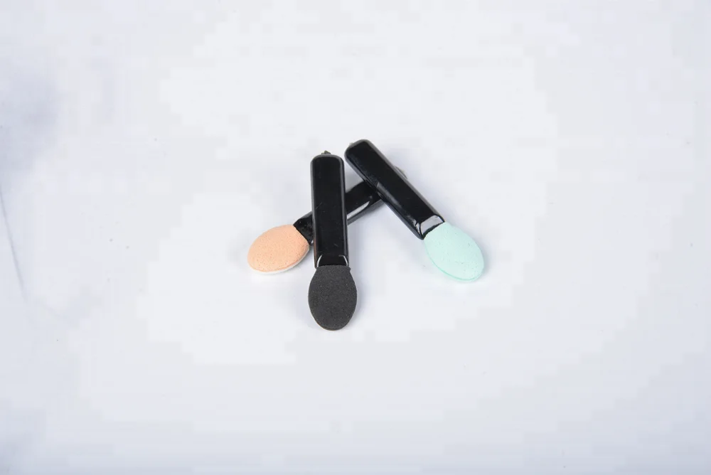 
Disposable Eye Shadow Sponge Brushes Oval Makeup Applicator, Great for Eye Makeup, Nail Art & Crafts 