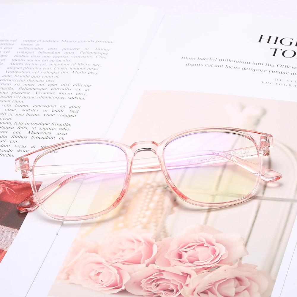 New Trendy Lens 2019 spectacle Glasses Optical Frame Glass Women Men Brand Transparent Eyeglasses