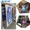 P3.91 Simple Setting Up WIFI Control Transparent Led Poster Display Screen for Wholesale