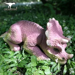 Triceratops puppet cute dinosaur hand toys