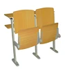 University school furniture classroom foldable chair with back table