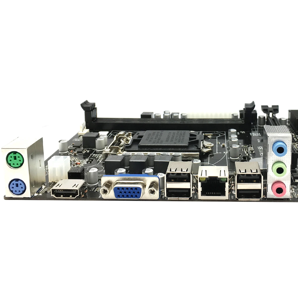 Intel Best Selling Pc H61 Motherboard With Socket Lga 1155 Dual Ddr3 Channels Microatx Computer