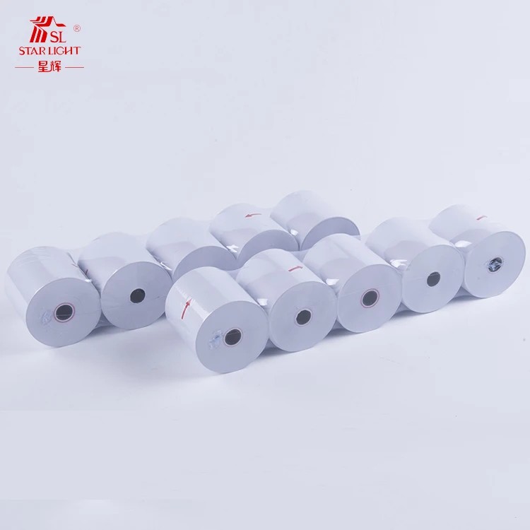 
50 rolls of a box blank thermal paper BPA FREE 80*80 